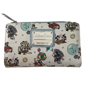 Disney Parks‎ Loungefly Mickey & Friends All Over Print Wallet Retired